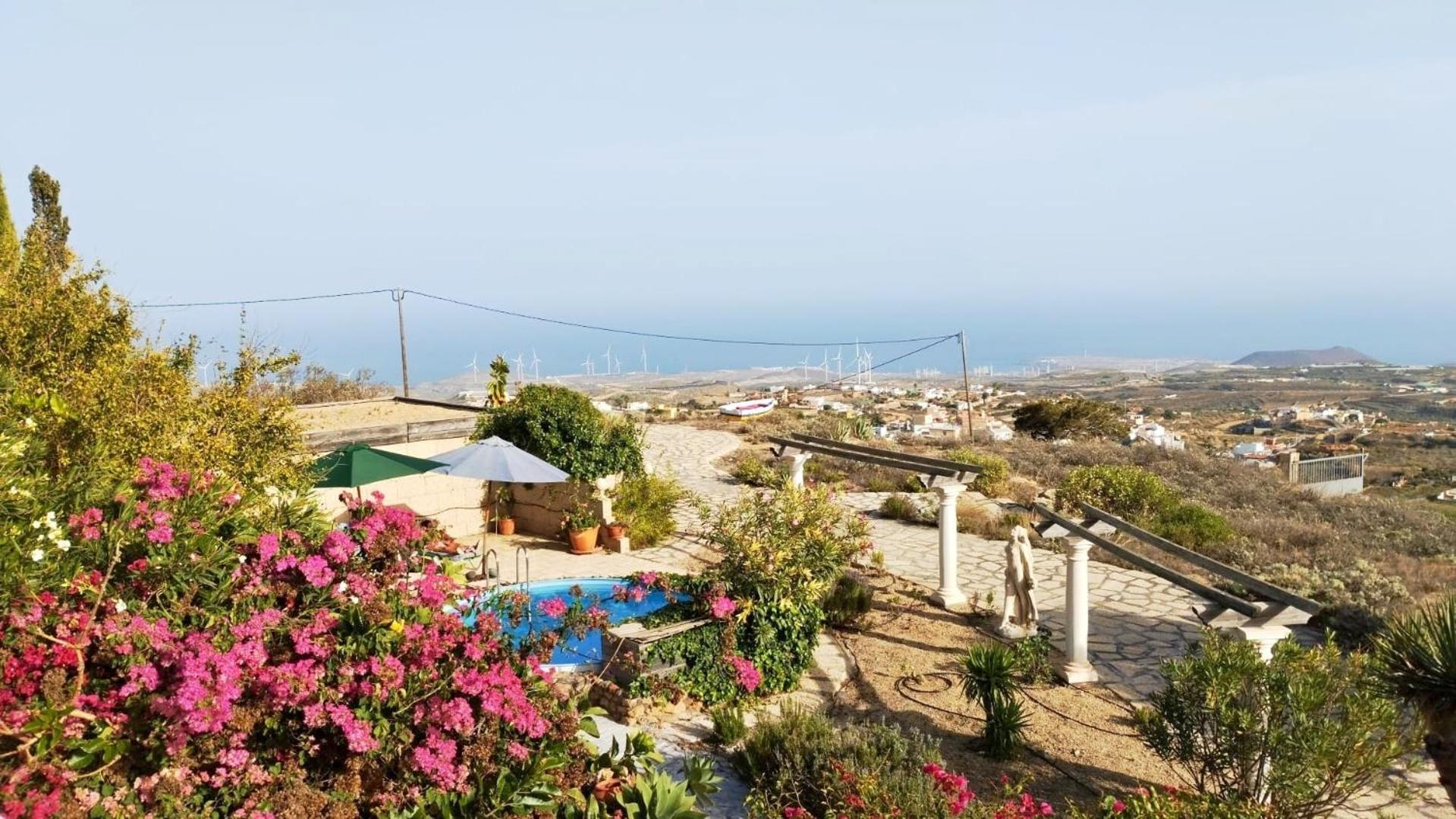 -Casa Azul-Arico Viejo La Sabinita - Baden, Wandern, Klettern, Individualurlaub Jenseits Des Massentourismus, Villa Eksteriør bilde